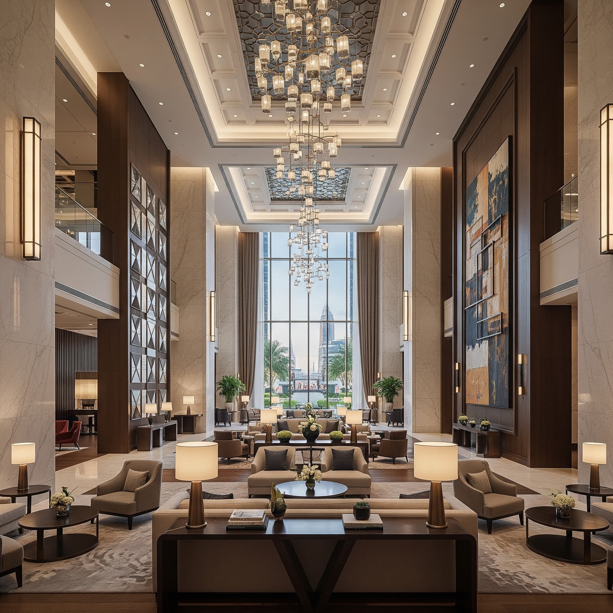 Modern building exterior